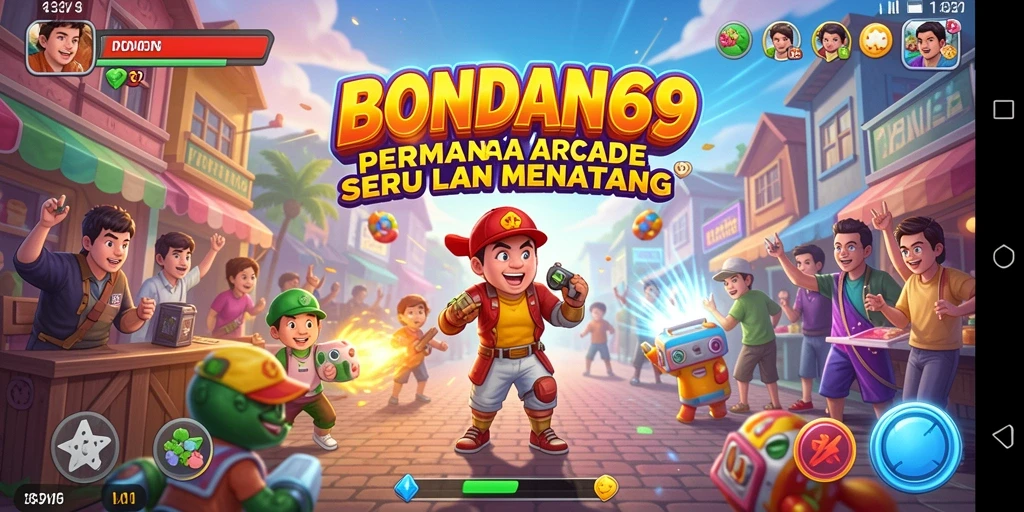 Tangkapan layar BONDAN69 menampilkan aksi gameplay Arcade yang seru.