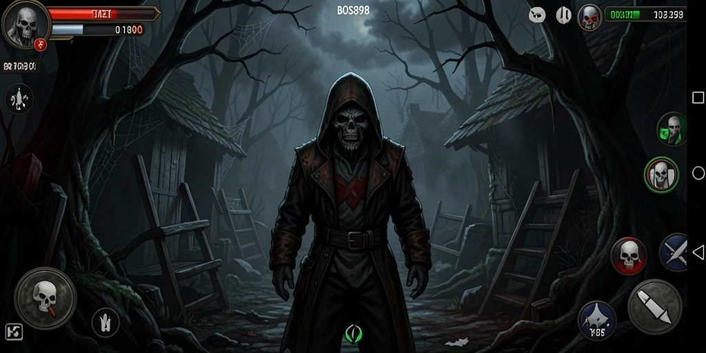 Gameplay HORROR yang menyeramkan dan penuh ketegangan.