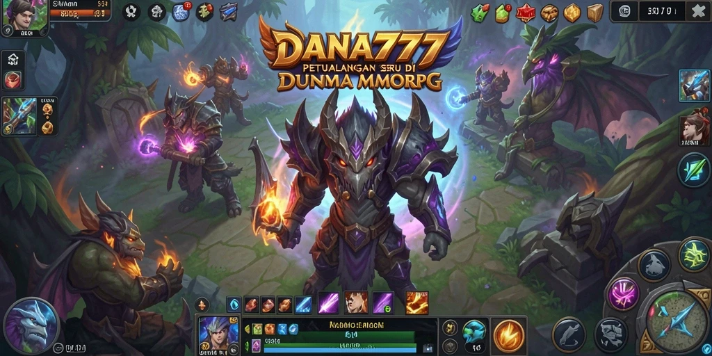 Screenshot menampilkan aksi pertarungan seru dalam DANA777.