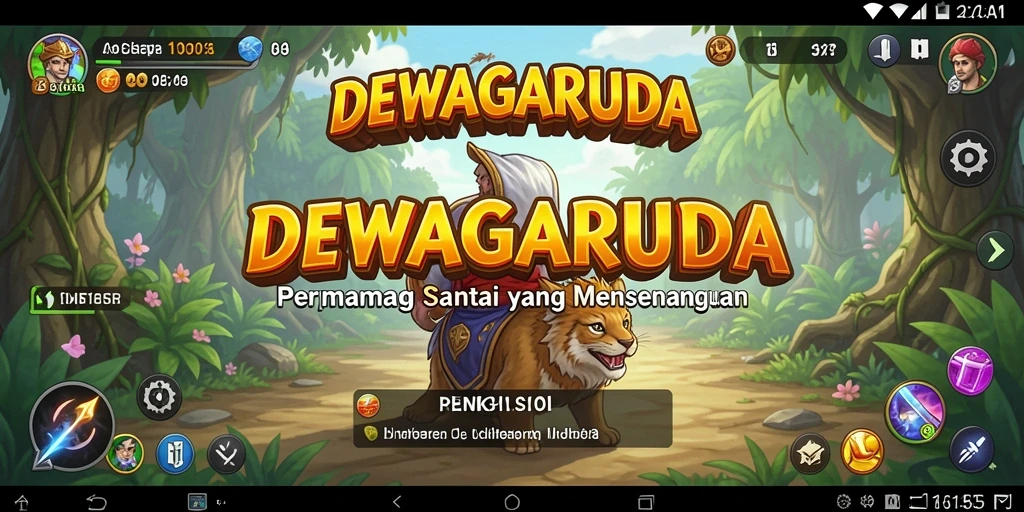 Tampilan gameplay DEWAGARUDA yang seru dan menarik.