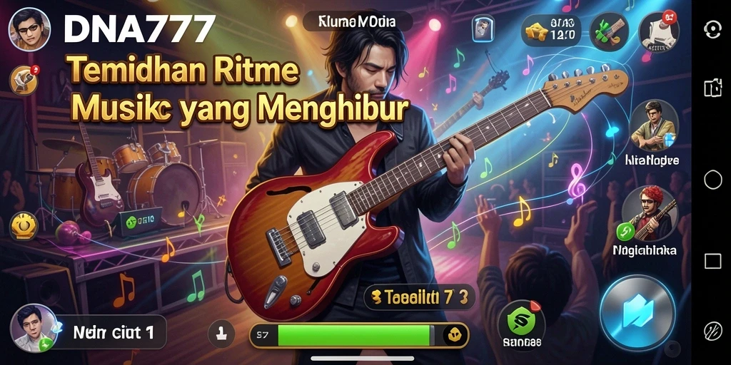 Tampilan gameplay DNA777 yang seru dan penuh warna.