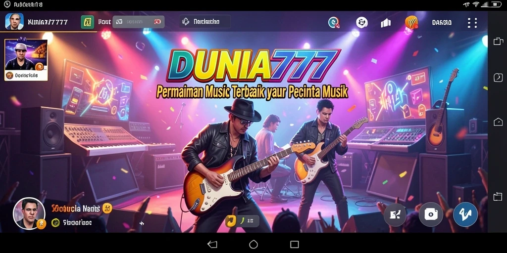 Tampilan permainan DUNIA777 yang seru dan interaktif.