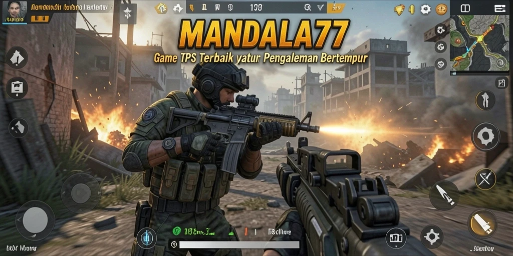 Gameplay menegangkan MANDALA77 dengan aksi cepat.