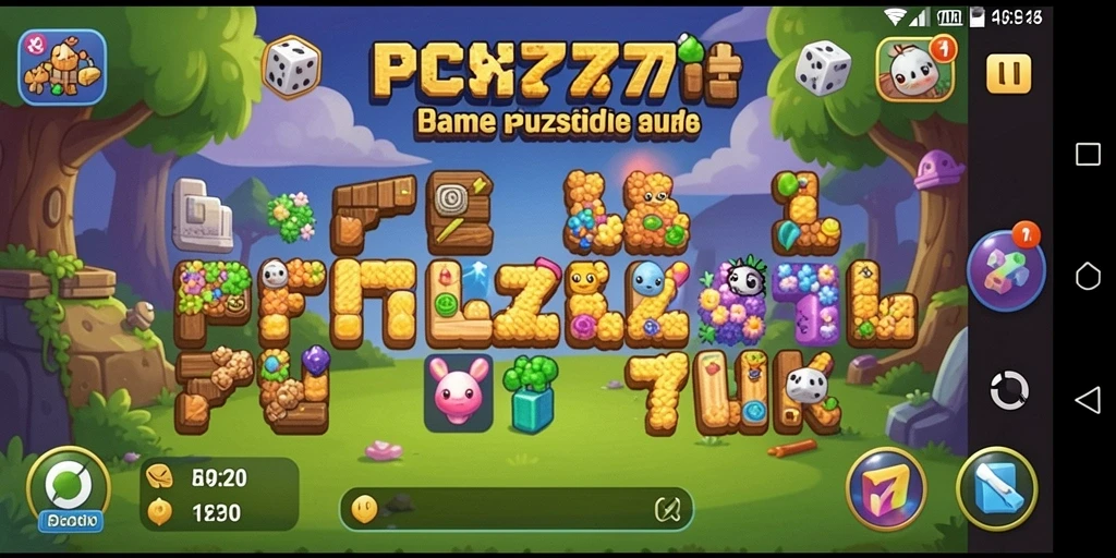 Tangkapan layar PCX777 menunjukkan gameplay Puzzle yang seru dan menantang.