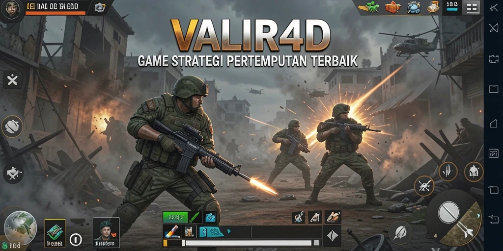 Tampilan menakjubkan gameplay VALIR4D yang mendebarkan.